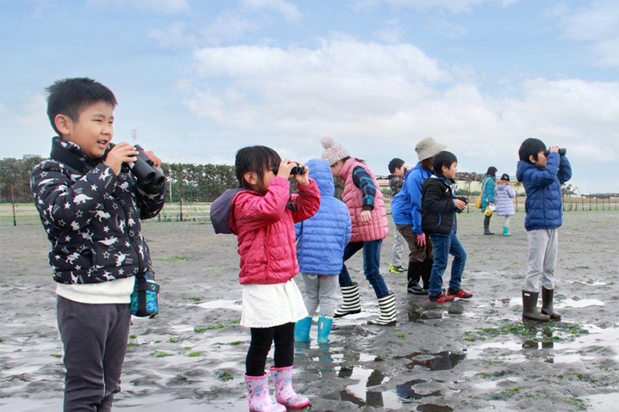 三番瀬で渡り鳥を観察しよう！ 